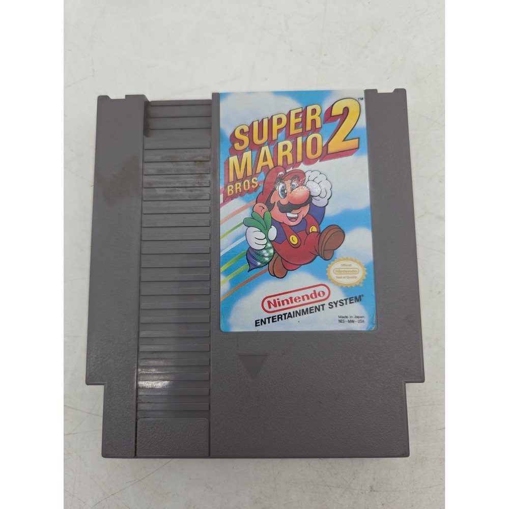 Nintendo Super Mario Bros. 2 Nintendo NES Cartridge TESTED AUTHENTIC 1985